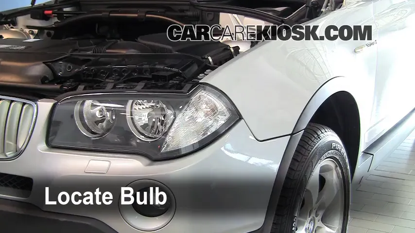 2008 BMW X3 3.0si 3.0L 6 Cyl. Lights Parking Light (replace bulb)